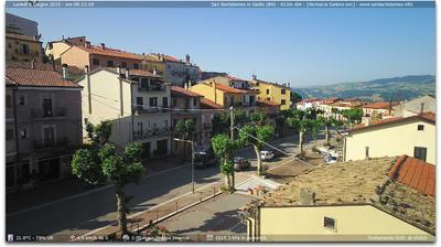 Preview delle webcam di San Bartolomeo in Galdo: Villa Comunale