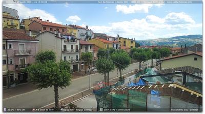 immagine della webcam nei dintorni di Riccia: webcam San Bartolomeo in Galdo