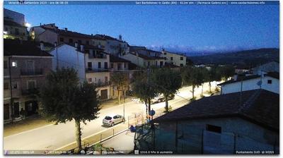 immagine della webcam nei dintorni di San Marco dei Cavoti: webcam San Bartolomeo in Galdo
