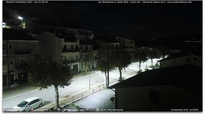 immagine della webcam nei dintorni di Campobasso: webcam San Bartolomeo in Galdo