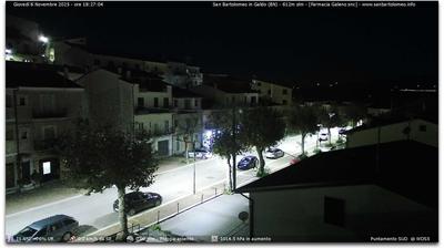 immagine della webcam nei dintorni di San Severo: webcam San Bartolomeo in Galdo