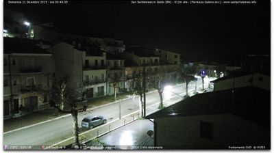 immagine della webcam nei dintorni di Ariano Irpino: webcam San Bartolomeo in Galdo