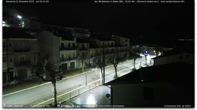 immagine della webcam nei dintorni di Lucera: webcam San Bartolomeo in Galdo