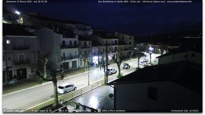 Preview delle webcam di San Bartolomeo in Galdo