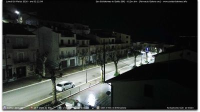 immagine della webcam nei dintorni di Riccia: webcam San Bartolomeo in Galdo
