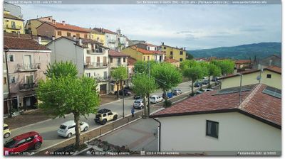 immagine della webcam nei dintorni di Riccia: webcam San Bartolomeo in Galdo