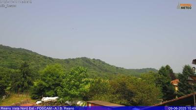 immagine della webcam nei dintorni di Borgone Susa: webcam Reano