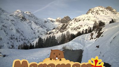 immagine della webcam nei dintorni di Pagno: webcam Castelmagno