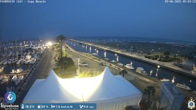 Preview delle webcam di Viareggio: Lega Navale di
