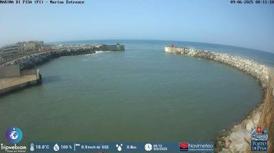 Preview delle webcam di Marina di Pisa: Porto di Pisa
