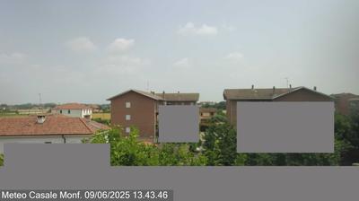 immagine della webcam nei dintorni di Terruggia: webcam Casale Monferrato