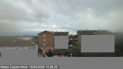 immagine della webcam nei dintorni di Pecetto di Valenza: webcam Casale Monferrato