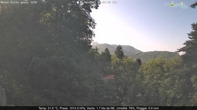 immagine della webcam nei dintorni di Ospedaletto d'Alpinolo: webcam Pimonte