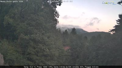 immagine della webcam nei dintorni di Maiori: webcam Pimonte