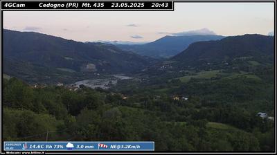 immagine della webcam nei dintorni di Villa Minozzo - Coriano: webcam Vetto