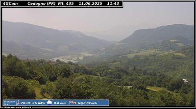 immagine della webcam nei dintorni di Corcagnano: webcam Vetto