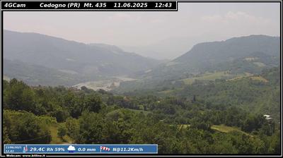 immagine della webcam nei dintorni di Langhirano: webcam Vetto