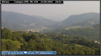 immagine della webcam nei dintorni di Calestano: webcam Vetto
