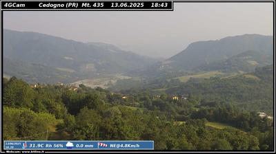 immagine della webcam nei dintorni di Calestano: webcam Vetto