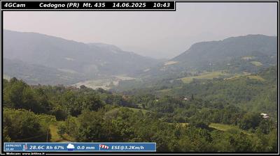 immagine della webcam nei dintorni di Tizzano Val Parma: webcam Vetto