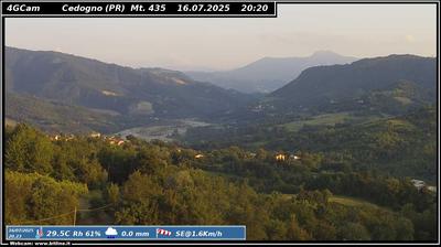 immagine della webcam nei dintorni di Cerreto Laghi: webcam Vetto