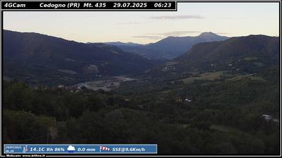 immagine della webcam nei dintorni di Carpineti: webcam Vetto