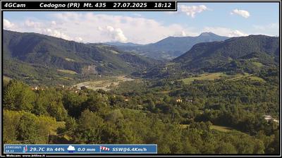 immagine della webcam nei dintorni di Trefiumi: webcam Vetto
