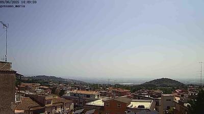 immagine della webcam nei dintorni di Capranica Prenestina: webcam Genzano di Roma