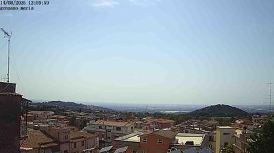 immagine della webcam nei dintorni di Castel San Pietro Romano: webcam Genzano di Roma