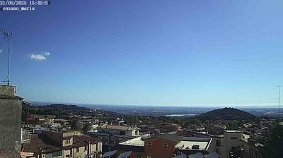 immagine della webcam nei dintorni di Pomezia: webcam Genzano di Roma