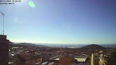 immagine della webcam nei dintorni di Nettuno: webcam Genzano di Roma