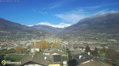 immagine della webcam nei dintorni di Chamole': webcam Charvensod