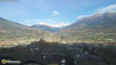 immagine della webcam nei dintorni di Chamole': webcam Charvensod