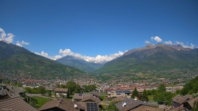 immagine della webcam nei dintorni di Aosta: webcam Charvensod