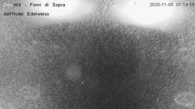 immagine della webcam nei dintorni di Monte Zoncolan: webcam Forni di Sopra