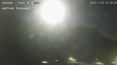 immagine della webcam nei dintorni di Laggio di Cadore: webcam Forni di Sopra