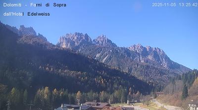 immagine della webcam nei dintorni di Auronzo di Cadore: webcam Forni di Sopra