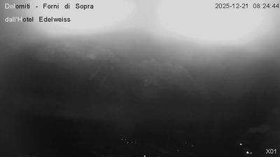 immagine della webcam nei dintorni di San Nicolò di Comelico: webcam Forni di Sopra