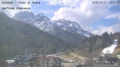 immagine della webcam nei dintorni di Ampezzo: webcam Forni di Sopra