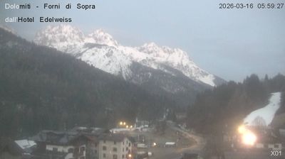 immagine della webcam nei dintorni di Vigo di Cadore: webcam Forni di Sopra
