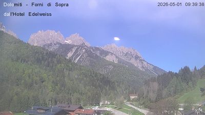 immagine della webcam nei dintorni di Comelico Superiore: webcam Forni di Sopra