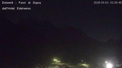immagine della webcam nei dintorni di Ampezzo: webcam Forni di Sopra