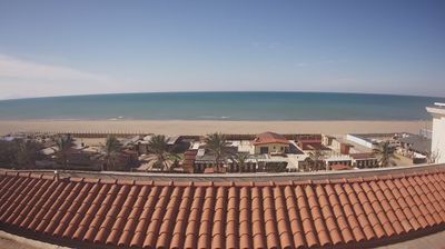 immagine della webcam nei dintorni di Castiglione della Pescaia: webcam Marina di Grosseto