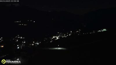 immagine della webcam nei dintorni di Cervinia Plateau Rosa: webcam Torgnon