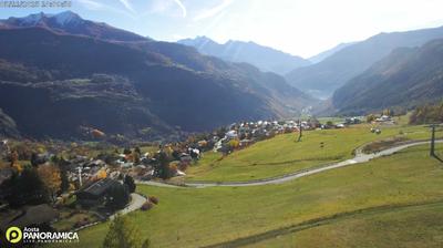immagine della webcam nei dintorni di Valtournenche Colle Superiore: webcam Torgnon