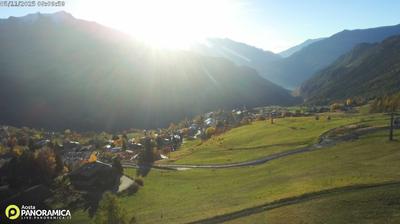 immagine della webcam nei dintorni di Ollomont: webcam Torgnon