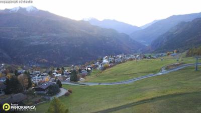 immagine della webcam nei dintorni di Chamole': webcam Torgnon