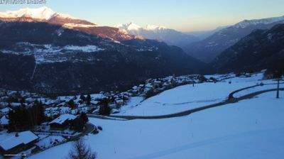 immagine della webcam nei dintorni di Cervinia Cime Bianche Laghi: webcam Torgnon