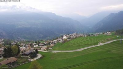 immagine della webcam nei dintorni di Cervinia Cime Bianche Laghi: webcam Torgnon