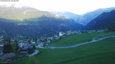 immagine della webcam nei dintorni di Chamole': webcam Torgnon